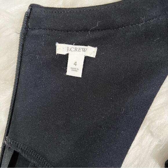 NEW J. Crew Ruffled Tailored Structured Longline Pinafore Career Dress 4 NWOT - Picture 14 of 16